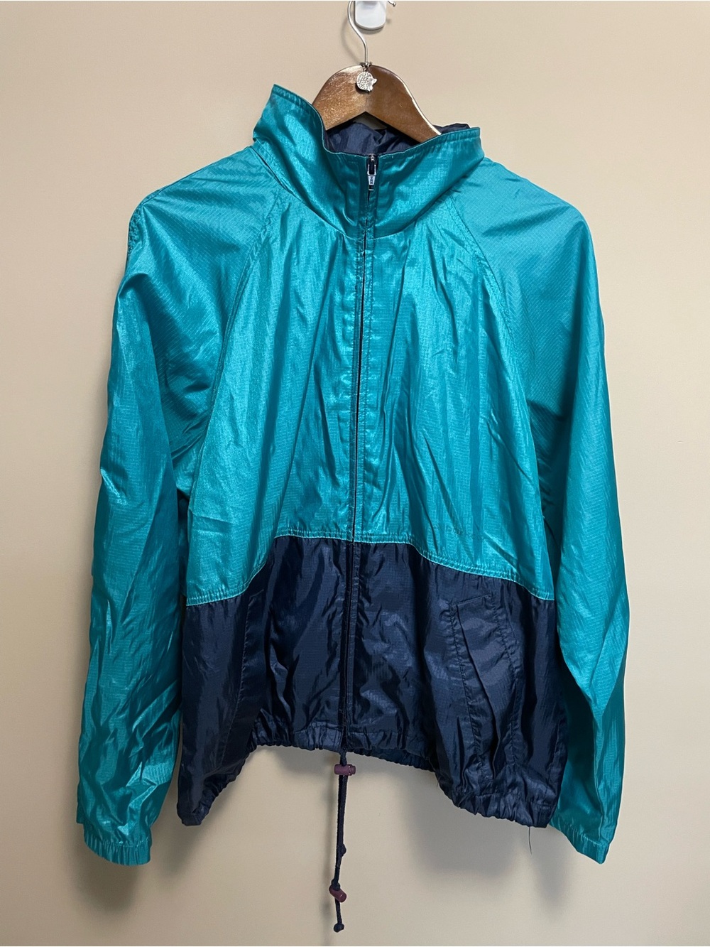 Parkcity Vintage Two Tone Blue Windbreaker Men’s Medium
